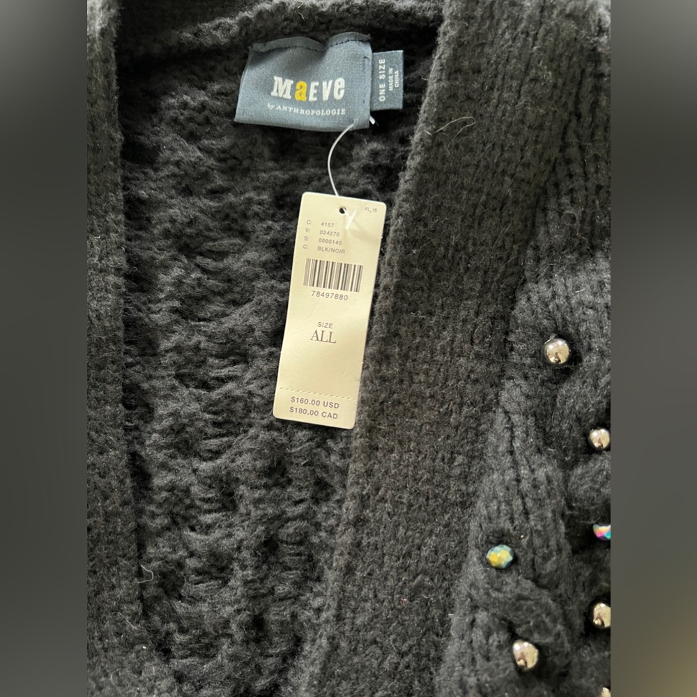 Anthropologie Pearl Cardigan Sweater - Picture 9 of 9